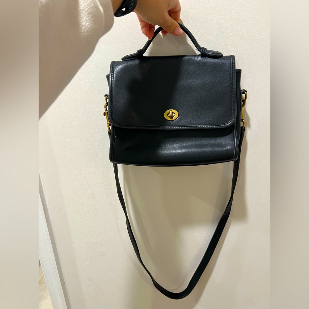 Vintage Coach Court Bag